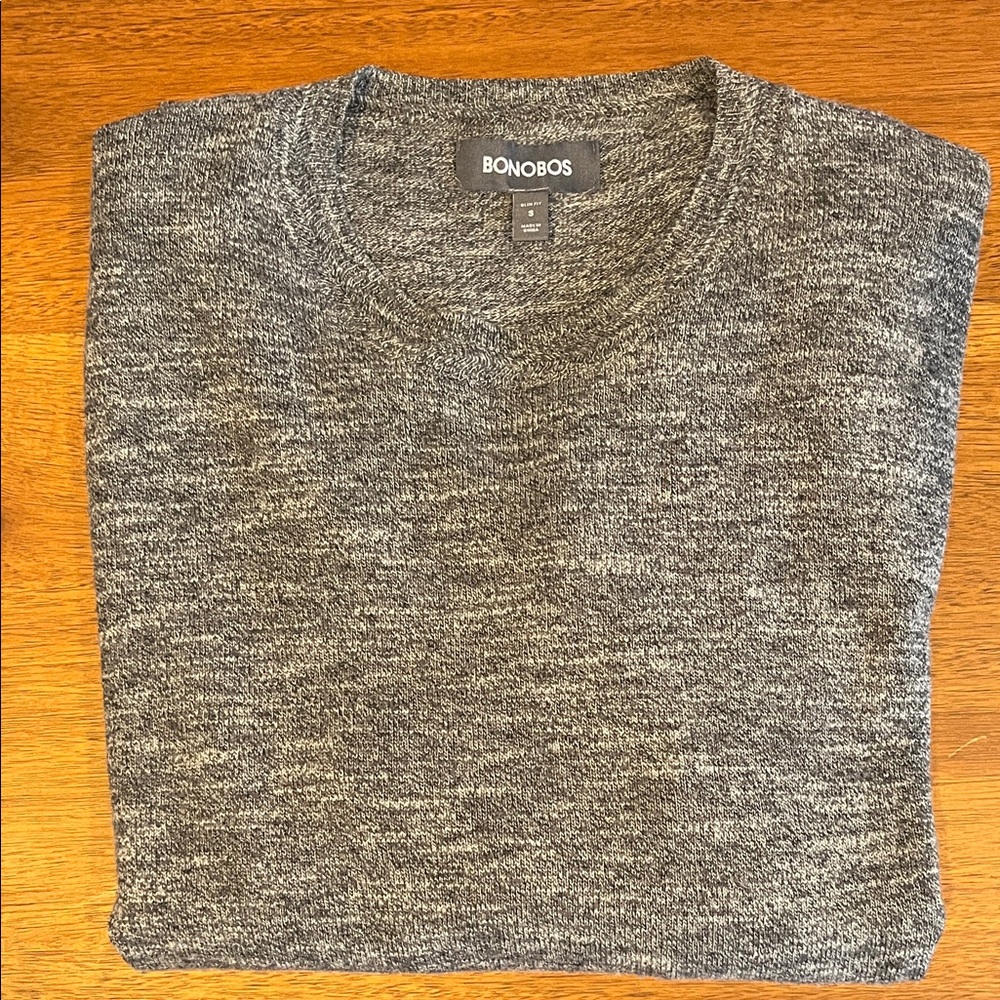 Bonobos Extrafine Wool and Cashmere Blend Men's Crewneck Sweater